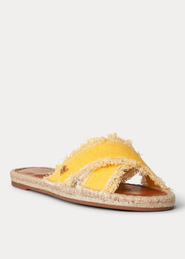 Ralph Lauren Marni Lærred Sandaler Dame Danmark (KERMW4091)